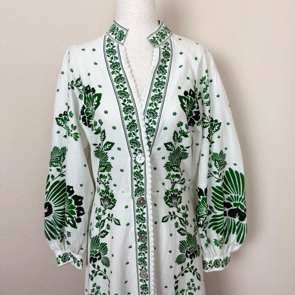 FARM Rio Forest Soul Off-White Maxi Dress - Picture 7 of 16